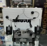 میکروفن بیسیم دو یقه ای شور shure  Glxd4