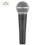 میکروفن دستی شور مدل Shure SM58 مخصوص خوانندگی و اجرای زنده با طراحی فلزی مقاوم و صدای شفاف