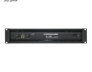 آمپلی فایر دایناکورد Dynacord SL 1200 – پاور حرفه‌ای با توان ۲×۶۰۰ وات