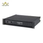 پاور آمپلی فایر Dynacord SL 1200 پشت دستگاه با درگاه‌های ورودی و خروجی