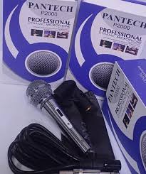 میکروفن سیمی پنتک مدل PANTECH P2000 با کابل ۵ متری و کلید روشن خاموش